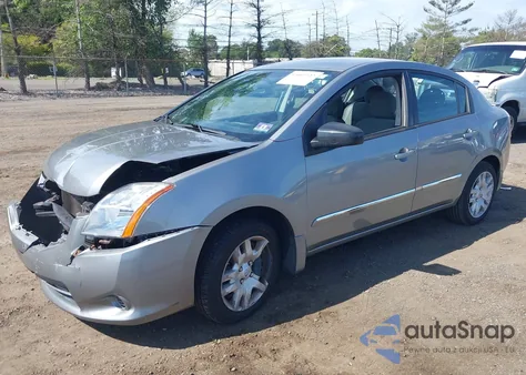 2012 Nissan Sentra 2.0 S from USA, damaged, VIN 3N1AB6APXCL744700
